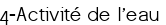  4-Activité de l'eau