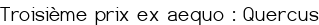 <span style="color:#D2691E;">Troisième prix ex aequo : Quercus</span>